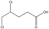 4,5-Dichlorovaleric acid Struktur