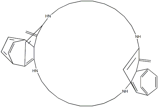 N,N'-[Octamethylenebis(imino)bis(4,1-phenylenemethylene-4,1-phenylene)]-1,8-octanediamine Struktur