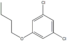 1-Butoxy-3,5-dichlorobenzene Struktur