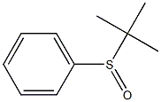 (tert-Butyl) (phenyl) sulfoxide Struktur