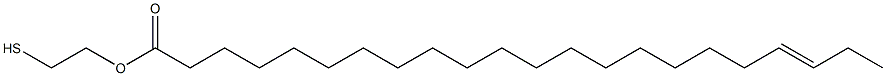 19-Docosenoic acid 2-mercaptoethyl ester Struktur