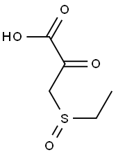 1-Oxo-1-carboxy-3-thiapentane3-oxide Struktur