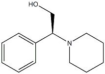 (S)-2-Phenyl-2-piperidinoethanol Struktur