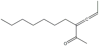 (S)-3-Heptyl-3,4-hexadien-2-one Struktur