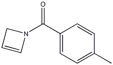 1-(4-Methylbenzoyl)-2-azetine Struktur