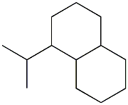 2-Isopropylbicyclo[4.4.0]decane Struktur