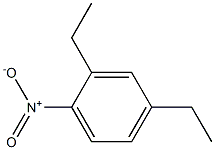 2,4-Diethyl-1-nitrobenzene Struktur