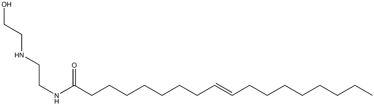 N-[2-(2-Hydroxyethylamino)ethyl]-9-octadeceneamide Struktur