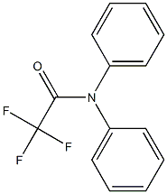 N,N-Diphenyl-2,2,2-trifluoroacetamide Struktur