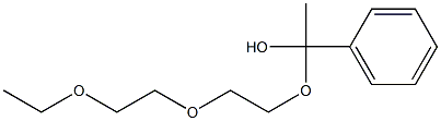 2-Phenyl-2-methyl-1,3,6,9-tetraoxaundecane Struktur