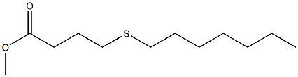 5-Thiadodecanoic acid methyl ester Struktur