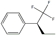 (+)-[(S)-1-(Trifluoromethyl)(1-2H)propyl]benzene Struktur