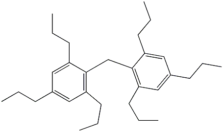 2,2'-Methylenebis(1,3,5-tripropylbenzene) Struktur