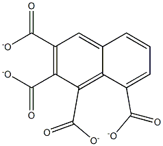 1,2,3,8-Naphthalenetetracarboxylate Struktur