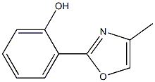 2-(4-Methyl-2-oxazolyl)phenol Struktur