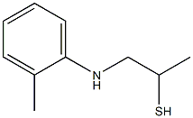 1-[(2-Methylphenyl)amino]propane-2-thiol Struktur