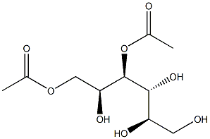 D-Glucitol 1,3-diacetate Struktur