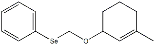 3-[(Phenylseleno)methoxy]methyl-1-cyclohexene Struktur