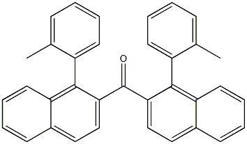 2-Methylphenyl(2-naphtyl) ketone Struktur