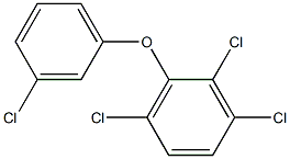 2,3,6-Trichlorophenyl 3-chlorophenyl ether Struktur