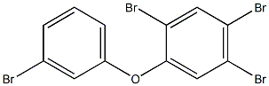 2,4,5-Tribromophenyl 3-bromophenyl ether Struktur