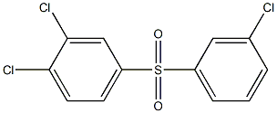 3,4-Dichlorophenyl 3-chlorophenyl sulfone Struktur