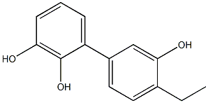 4'-Ethyl-1,1'-biphenyl-2,3,3'-triol Struktur