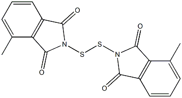 Methyl[(1,3-dihydro-1,3-dioxo-2H-isoindol)-2-yl] persulfide Struktur