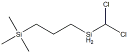 1-(Dichloromethylsilyl)-3-(trimethylsilyl)propane Struktur