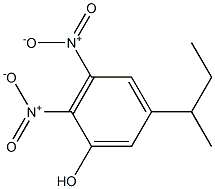 5-sec-Butyl-2,3-dinitrophenol Struktur