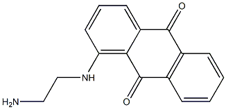 1-(2-Aminoethylamino)-9,10-dihydroanthracene-9,10-dione Struktur