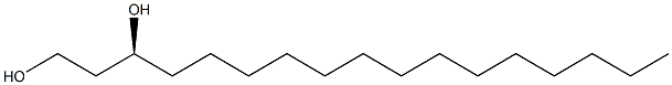 [S,(-)]-1,3-Heptadecanediol Struktur