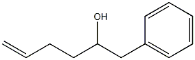 1-Phenyl-5-hexen-2-ol Struktur