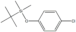 1-(tert-Butyldimethylsilyloxy)-4-chlorobenzene Struktur