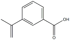 3-Isopropenylbenzoic acid Struktur