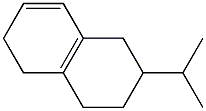 1,2,3,4,5,6-Hexahydro-2-isopropylnaphthalene Struktur