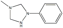 4-Methyl-1-phenyl-1,2,4-triazolidine Struktur