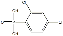 2,4-Dichlorophenylphosphonic acid Struktur