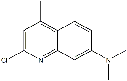 2-Chloro-N,N,4-trimethylquinolin-7-amine Struktur