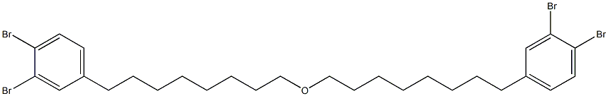 3,4-Dibromophenyloctyl ether Struktur