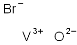 Vanadium(III) bromideoxide Struktur