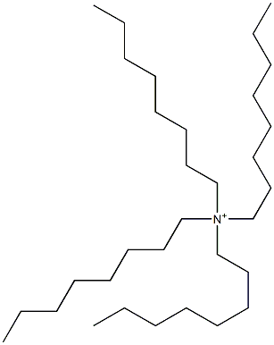 Tetraoctylaminium Struktur