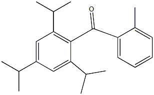 2,4,6-Triisopropyl-2'-methylbenzophenone Struktur