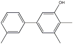 2,3-Dimethyl-5-(3-methylphenyl)phenol Struktur