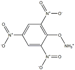 2,4,6-Trinitrophenyloxyaminium Struktur