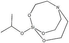 1-Isopropoxy-2,8,9-trioxa-5-aza-1-silabicyclo[3.3.3]undecane Struktur