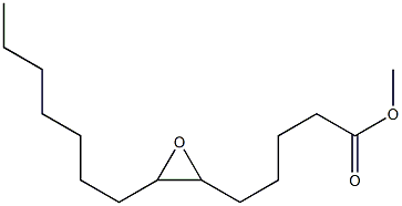 6,7-Epoxytetradecanoic acid methyl ester Struktur