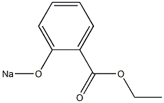 2-(Sodiooxy)benzoic acid ethyl ester Struktur