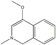 2-Methyl-4-methoxy-1,2-dihydroisoquinoline Struktur