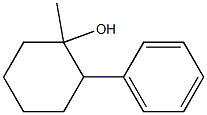 1-Methyl-2-phenylcyclohexanol Struktur